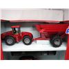 Image 4 : CASE 8230 COMBINE, STX500 TRACTOR AND GRAIN CART IN BOX