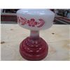 Image 2 : COIL OIL LAMP (NO 2) *RED & WHITE*
