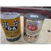Image 1 : OIL TINS *FULL* *FULL* (PHILLIPS 66 & DA SPEEDSPORT) *QTY 2*