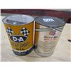 Image 2 : OIL TINS *FULL* *FULL* (PHILLIPS 66 & DA SPEEDSPORT) *QTY 2*