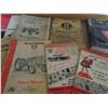 Image 3 : LOT OF TRACTOR MANUALS, ETC. (CASE, ALLIS CHALMERS, MASSEY, ETC)