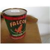 Image 1 : MOTOR OIL TIN (FALCON) *1 QUART USA*