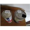 Image 2 : LOT OF 2 MOTOR OIL TINS (HAVOLINE AND OMC) *FULL*