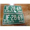 Image 2 : LOT OF 3 PLATES (ALBERTA)