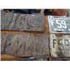 Image 4 : LOT OF 20 LICENCE PLATES (1920'S, 1950'S, 1960'S)