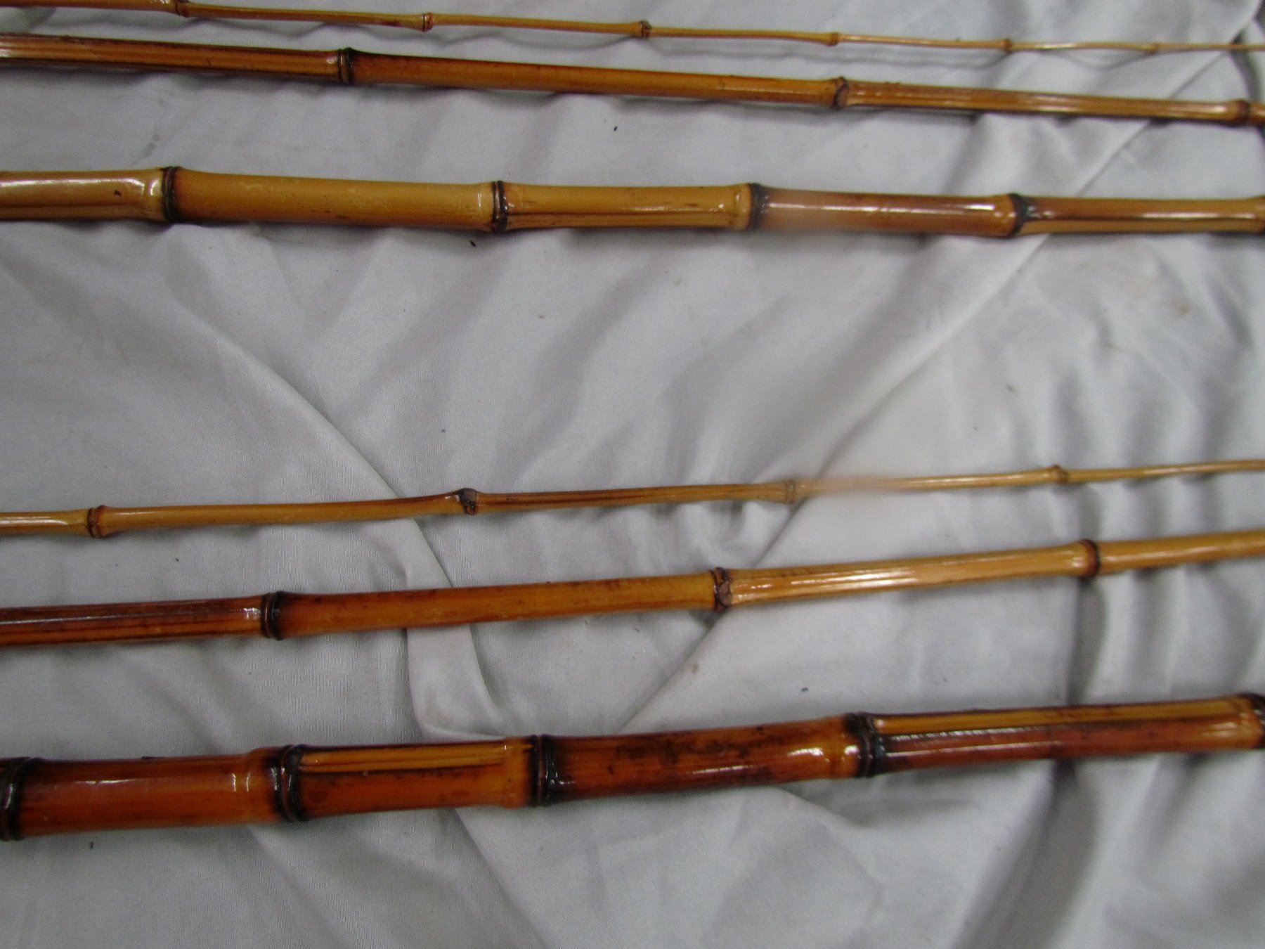 FLY FISHING RODS (BAMBOO) *QTY 2* (12 FT LONG)