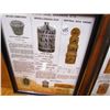 Image 3 : LOT OF 2 DISPLAY ADS (BUFFALO OILS) *9.5" X 12"* (NOT OLD, BUT NICE) *1 W/BROKE GLASS*