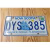 Image 2 : LOT OF 2 NOVA SCOTIA LICENCE PLATES (1973 & 2006)
