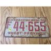 Image 6 : LOT OF 5 SASKATCHEWAN LICENCE PLATES (53, 55, 56, 57, 58)