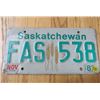 Image 4 : LOT OF 10 ASSORTED SASKATCHEWAN LICENCE PLATES