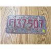 Image 3 : LOT OF 2 1973 SASKATCHEWAN "RCMP" LICENCE PLATES