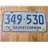 Image 10 : LOT OF 10 ASSORTED SASKATCHEWAN LICENCE PLATES (1970-1976)