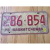 Image 13 : LOT OF 10 ASSORTED SASKATCHEWAN LICENCE PLATES (1970-1976)