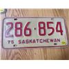Image 14 : LOT OF 10 ASSORTED SASKATCHEWAN LICENCE PLATES (1970-1976)