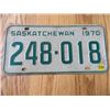 Image 4 : LOT OF 10 ASSORTED SASKATCHEWAN LICENCE PLATES (1970-1976)