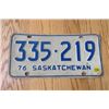 Image 6 : LOT OF 10 ASSORTED SASKATCHEWAN LICENCE PLATES (1970-1976)
