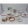 Image 1 : LOT OF 12 CHINA PCS (8 ROYAL ALBERT 1 GERMAN DEMOCTATIC REPUBLIC) COUPLE OF CHIPS