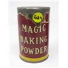 Image 2 : 2 BAKING POWDER TINS *BLUE RIBBON & MAGIC*