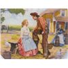 Image 2 : DECORATOR PLATE (BRADFORD EXCHANGE) "OH, WHAT A BEAUTIFUL MORNIN'" *W/CERTIFICATE OF AUTHENTICITY*