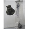 Image 1 : LOT OF 2 (BRASS BELL - NO RINGER, 'SABRE' WINDCHIME - N.O.S.)