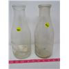 Image 1 : MILK BOTTLES (P.A.C. CO.)*1 CHIPPED* (QTY 3)