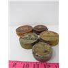 Image 1 : LOT OF SHOE SHINE TINS (NUGGET, ARCTIC, CAROLIC, OX BLOOD)