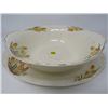 Image 1 : BOWL & PLATTER (GRINDLEY ENGLAND) *CREAM PETAL*