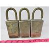 Image 1 : LOT OF 3 PADLOCKS (SUPRA SERIES 2) *NO KEYS*