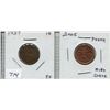 Image 1 : 1927 CNDN 1 CENT PC & 2005 CNDN 1 CENT PC