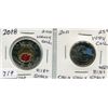 Image 1 : 2018 CNDN ARMISTICE 2 DOLLAR PC & 2011 CNDN ORCA WHALE 25 CENT PC (BOTH VERY COLL.)