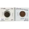 Image 1 : 1922 CNDN 1 CENT PC & 2003 CNDN 1 CENT PC