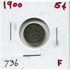 Image 1 : 1900 CNDN 5 CENT PC (SILVER)