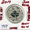 Image 1 : 2017 CNDN 3 DOLLAR PC (CANADA 150 YEARS, PURE SILVER)