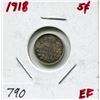 Image 1 : 1918 CNDN 5 CENT PC (SILVER)