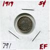Image 1 : 1919 CNDN 5 CENT PC (SILVER)