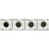 Image 1 : LOT OF 4 CNDN 5 CENT PCS (SILVER, 1927-1934)