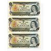 Image 1 : LOT OF 3 1973 CNDN 1 DOLLAR NOTES
