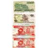 Image 2 : LOT OF 4 FOREIGN BANK NOTES (SCOTLAND, NEW ZEALAND, SINGAPORE)