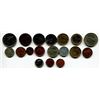 Image 2 : LOT OF FOREIGN COINS 'UK, FRANCE, ETC' (QTY 18)
