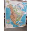 Image 1 : SCHOOL WALL MAP 'NORTH AMERICA'