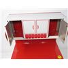 Image 3 : TOY CUPBOARD (TIN; 4 DOORS; 11" X 6" X 15.5"; GENERAL METAL TOYS; MADE IN CANADA)
