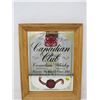 Image 4 : LOT OF 2 FRAMED MIRRORS (CANADIAN CLUB, 11" X 13"; SEAGRAM'S, 13" X 18")