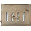 Image 4 : WOOD STOVE DOOR (CAST IRON; 6924 IXL; 11" X 11")