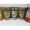 Image 2 : LOT OF 8 TINS - HAVOLINE, MOTORCRAFT, CO-OP & JOHNSON'S GLO-COAT *FULL*, ETC