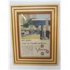 Image 3 : LOT OF 2 B/A VELVET GASOLINES PICTURES (WOODEN FRAME)