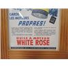 Image 7 : LOT OF 3 WHITE ROSE MOTOR OIL PICTURES (WOODEN FRAME)