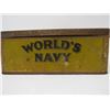 Image 3 : SQUARE TOBACCO TIN 'WORLD'S NAVY' (ROCK CITY TOBACCO CO.)