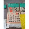 Image 5 : LOT OF 5 ADVERTISING CALENDARS (REXAL, HAGUE HARDWARE, ETC) *EASTON, SK*