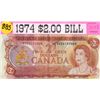 Image 1 : 1974 CNDN 2 DOLLAR BANKNOTE
