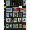 Image 1 : PAGE OF 22 WORLD STAMPS (MOST LARGE COMMEMORATIVE)